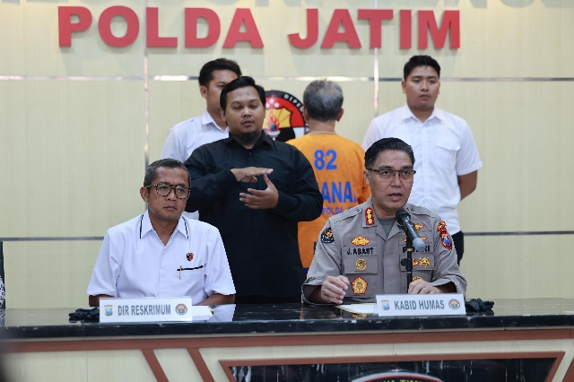 Polda Jatim Ungkap Kasus Asusila Anak di Blitar Tersangka Terancam 15 Tahun Penjara