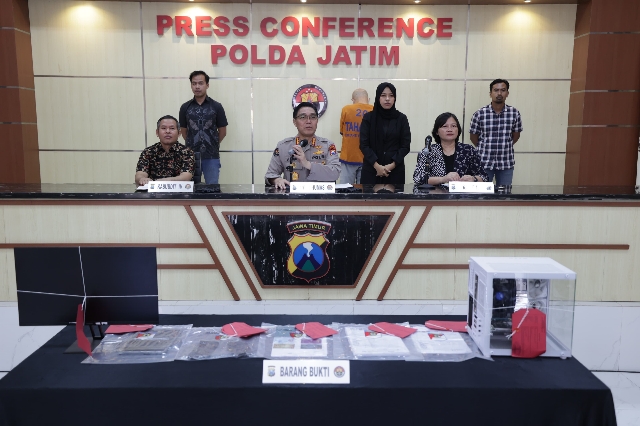 Polda Jatim Berhasil Bongkar Sindikat Perdagangan Orang  Dipekerjakan di Jerman
