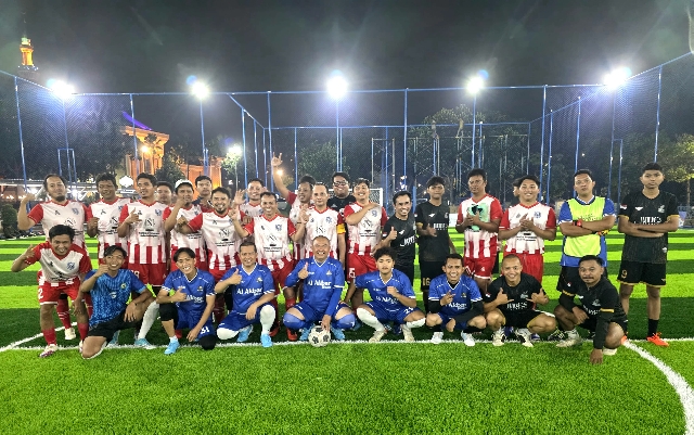 Seru, Trofeo Tim Jurnalis Bola (Waras FC), Judes FC melawan Al Akbar FC di Masjid Al-Akbar Mini Soccer