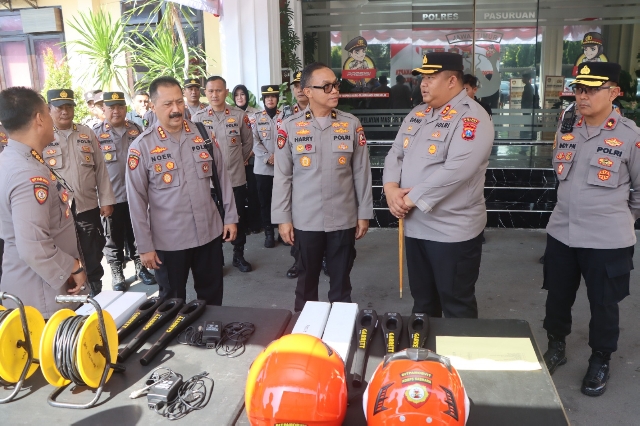 Polres Pasuruan Terima Kunjungan Dit Pam Obvit Mabes Polri, Bahas Keamanan Destinasi Wisata