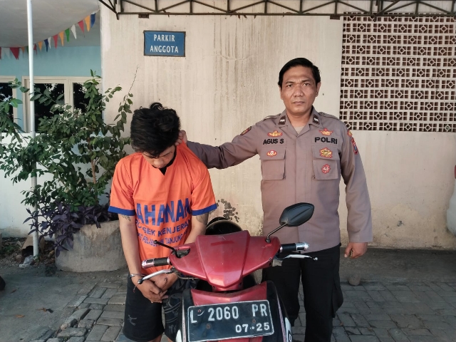 Polsek Kenjeran Menggagalkan Aksi Curanmor  dan Amankan Satu Pelaku