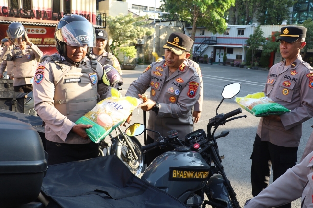 Dukung Gerakan Pangan Murah, Kapolres Pelabuhan Tanjung Perak Luncurkan Program Bhajul Semar