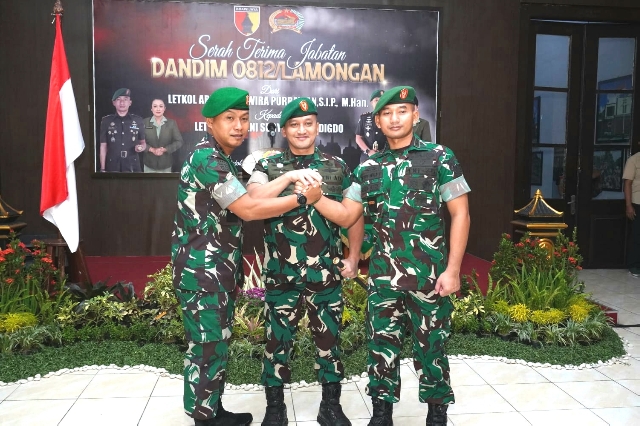 Gantikan Letkol Arm Ketut Wira Purbawan, Letkol Inf Deni Suryo Anggo Digdo Nahkoda Baru Kodim 0812 Lamongan