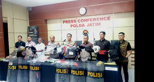 Polda Jatim Tangkap 997 Orang Pasca Kerusuhan Aksi Demo yang Terjadi di 10 Kota