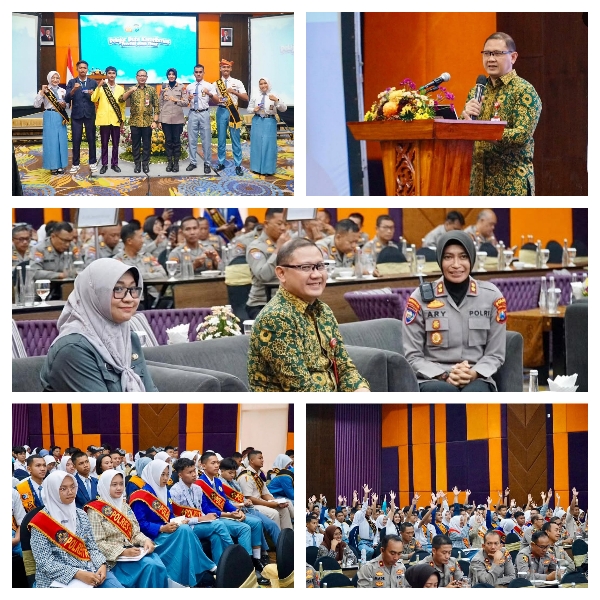 Kepala Dinas Pendidikan Provinsi Jawa Timur Menjadi Narasumber Dalam Pemilihan Pelajar Duta Kamtibmas Provinsi Jawa Timur Dalam Menerapkan Pendidikan Karakter Pancasila