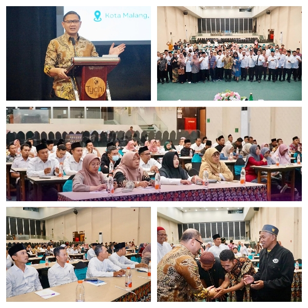 Kepala Dinas Pendidikan Provinsi Jawa Timur Membuka Kegiatan Peningkatan Kompetensi Guru PAI Jenjang SMA