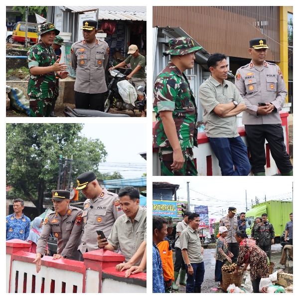 Kapolres Kendal Bersama Forkopimda Kendal Tinjau dan Identifikasi Penyebab Banjir Rutin di Plantaran