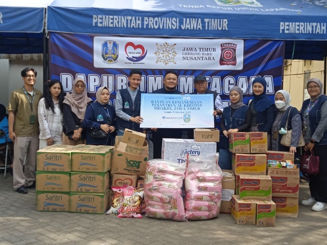 Paragon Corp Salurkan Bantuan Bagi Keluarga Korban Pesantren Khoziny, Wujud Kepedulian Melalui Empat Pilar CSR