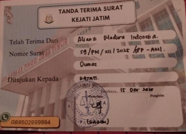 Aliansi Madura Indonesia Bongkar Dugaan Mafia Uji KIR, Laporkan Dishub Kota Blitar dan Dishub Kabupaten Malang ke Kejati Jatim