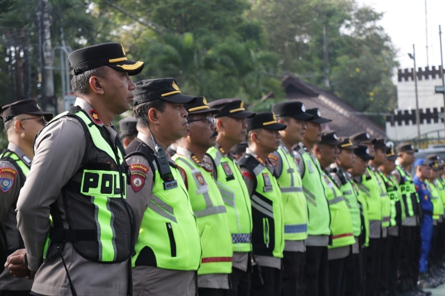 Amankan Kunjungan Presiden Prabowo ke Pagak, Polres Malang Siagakan 650 Personel