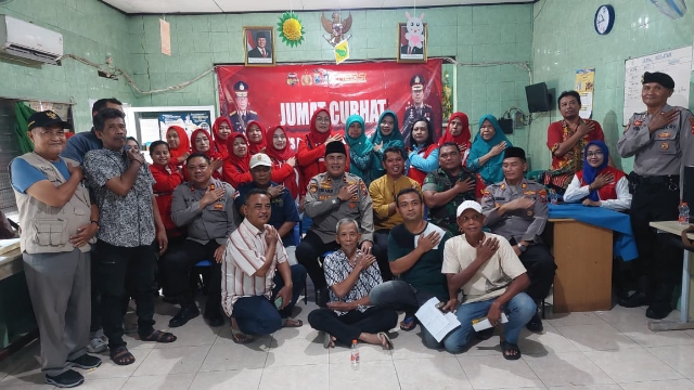 Polres Pelabuhan Tanjung Perak Gelar Jumat Curhat, dalam Membahas Mencegah Kenakalan Remaja