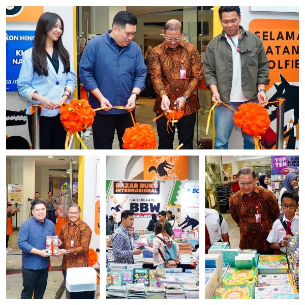 Bazar Buku Big Bad Wolf 2026 Resmi Dibuka oleh Kepala Dinas Pendidikan Provinsi Jawa Timur