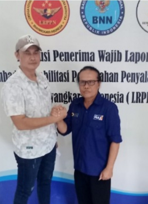 Kasatnarkoba Polres Pelabuhan Tanjung Perak Kunjungi Lembaga Rehabilitasi Narkoba LRPPN-BI Surabaya
