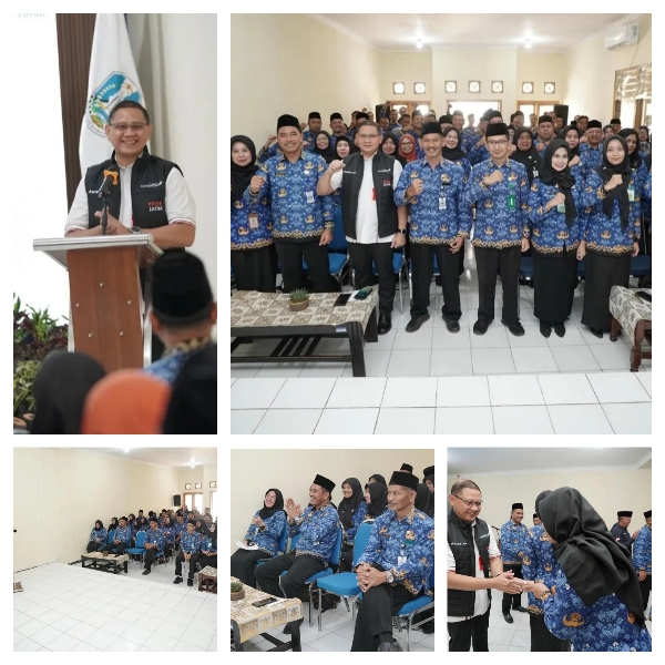 Kepala Dinas Pendidikan Provinsi Jawa Timur Dorong Kepemimpinan Sekolah Adaptif dan Inklusif dengan Memberikan Pembinaan kepada GTK di Ponorogo