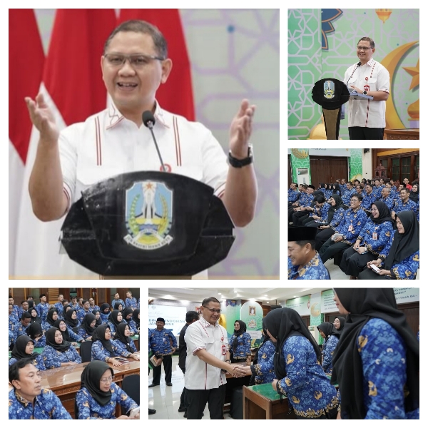 Kepala Dinas Pendidikan Provinsi Jawa Timur Lepas ASN Dinas Pendidikan Dengan Cuti Bersama