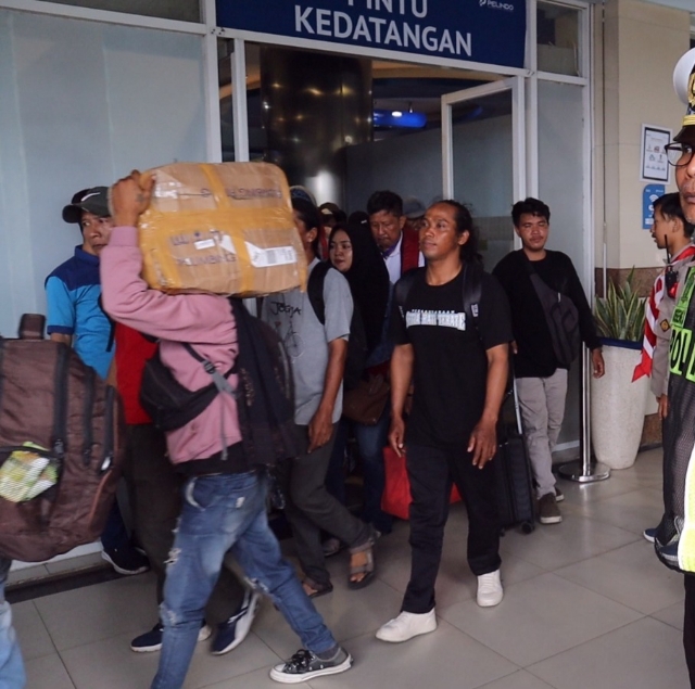 Guna Kawal Arus Balik di Terminal GSN, Polres Pelabuhan Tanjung Perak Gelar KRYD