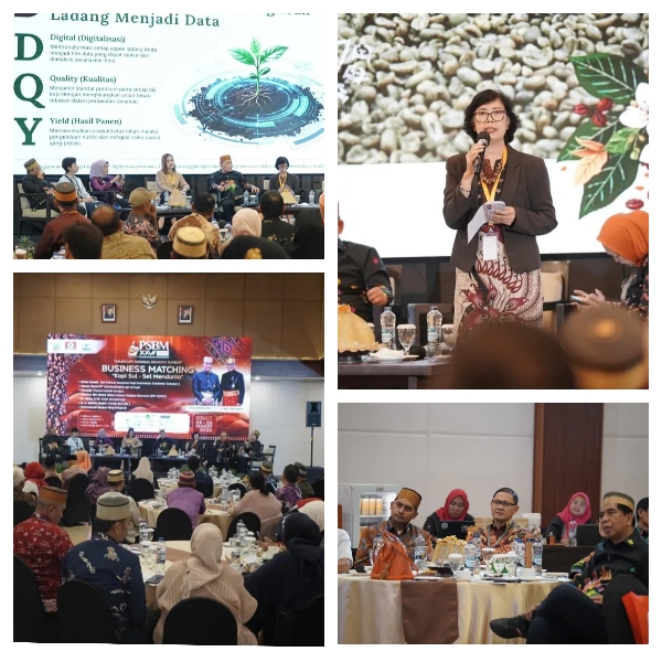 Kepala Dinas Pendidikan Provinsi Jawa Timur Mengikuti Business Matching PSBM XXVI Bahas Kopi Mendunia dari Forum Kopi Mendunia dan Membawa Inspirasi Untuk Vokasi Jawa Timur