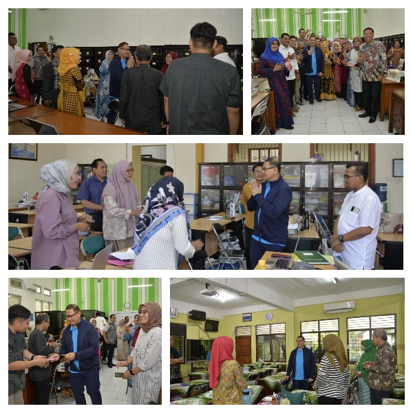 Kepala Dinas Pendidikan Provinsi Jawa Timur Menyapa Guru dan Tenaga Pendidik di SMAN Kompleks, dalam Momentum Bulan Syawal untuk Berhalal Bihalal