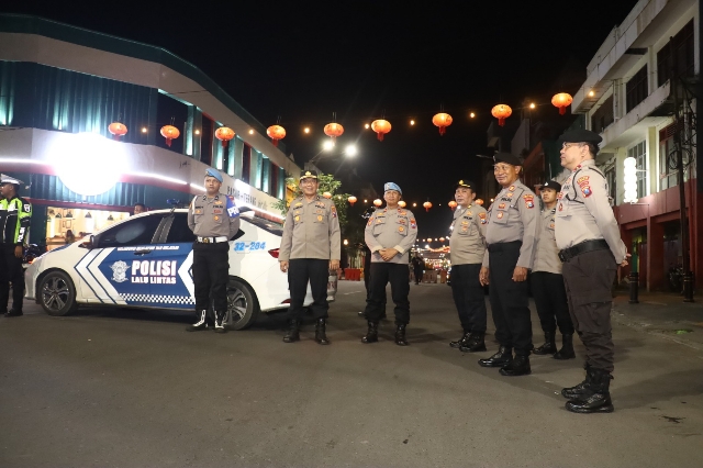 Gelar Patroli Skala Besar, Antisipasi Kejahatan hingga Balap Liar dilakukan Polres Pelabuhan Tanjung Perak