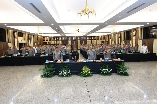 Wakapolri Buka Rakernis Empat Fungsi Pusat Polri 2026, Tegaskan Pungutan Organisasi dan Beri Penghargaan Ikpa Terbaik