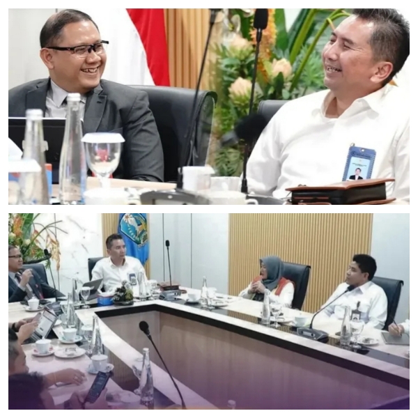 Kepala Dinas Pendidikan Provinsi Jawa Timur Menerima Kunjungan Kerja dari Deputi Pendidikan, Keagamaan, Budaya, Pemuda dan Olah Raga Dalam Membahas Perkembangan Pendidikan