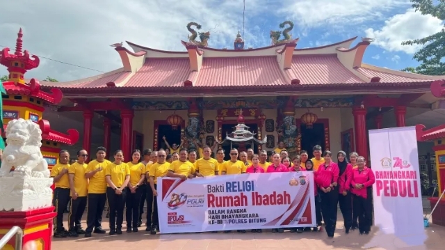 Kapolres Bitung Pimpin Bhakti Religi di Empat Rumah Ibadah, Perkuat Toleransi dan Kedekatan Polri dengan Masyarakat