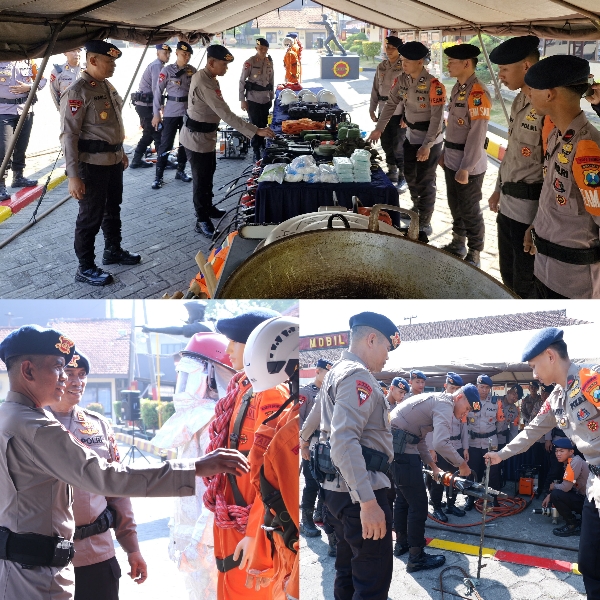 Brimob Polda Jatim Siagakan Personel dan Alsus SAR Antisipasi Karhutla