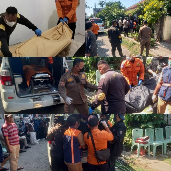 Warga Jl. Putra Bangsa Medokan Ayu, Digegerkan dengan Penemuan Mayat di Dalam Rumah