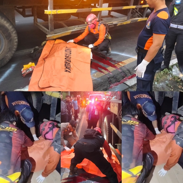Kecelakaan di Perak Utara Surabaya, Satu Pengendara Meninggal Dunia