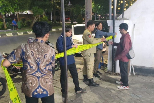 Tak Berizin, 250 Titik Parkir di Surabaya Disegel