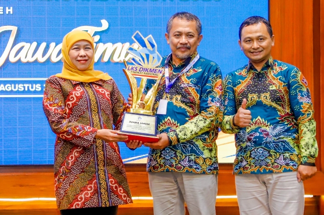 Jatim Juara Umum LKS Nasional Tahun 2026 Keempat Kalinya, Ini Kata Khofifah