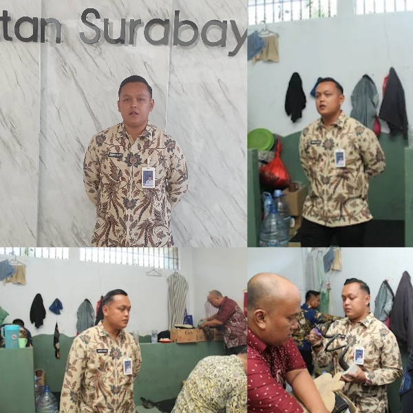 Rutan Kelas I Surabaya Gelar Operasi Penggeledahan Blok Hunian, Perkuat Pengawasan Cegah Narkoba dan Pelanggaran Aturan