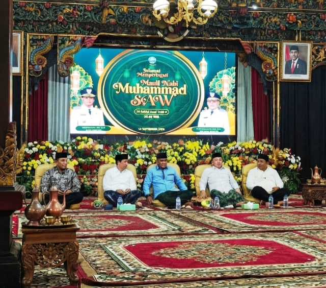 Maulid Nabi Muhammad S.A.W di Pendopo Agung Bangkalan, Bupati: Tekankan Keteladanan Rasulullah