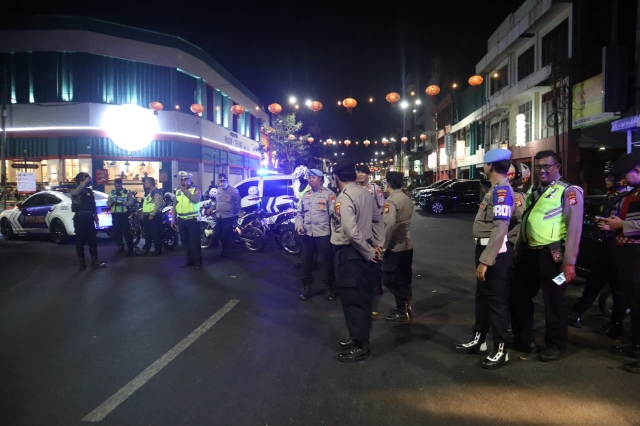 Polres Pelabuhan Tanjung Perak Tindak Tegas Gangster dan Tawuran Remaja saat Gencarkan Patroli Cipkon