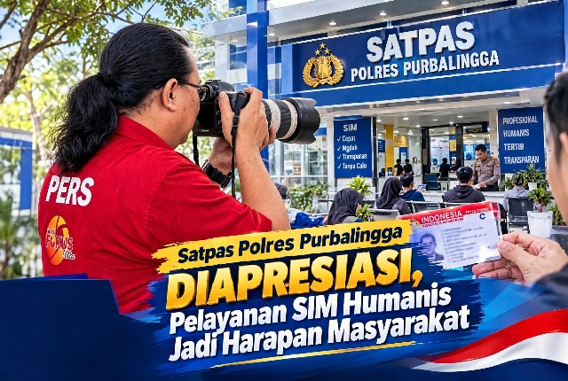 Pelayanan SIM Polres Purbalingga Diharapkan Utamakan Kepastian Prosedur dan Kenyamanan Pemohon