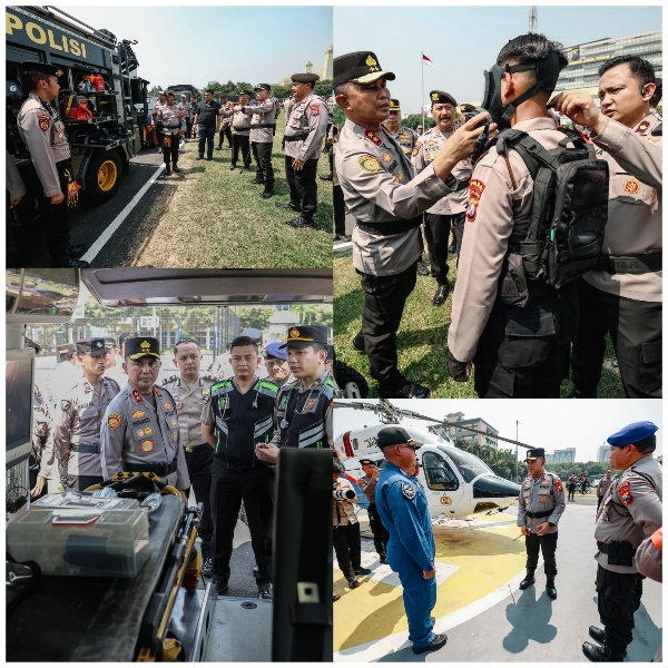 Polda Jatim Terjunkan Pasukan BKO Selama Sepekan dalam Memperkuat Penanganan Karbutla